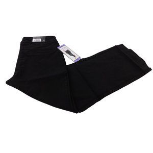 Hilary Radley Women's Extra Small Pants Dress Black Pull-On 26" Inseam